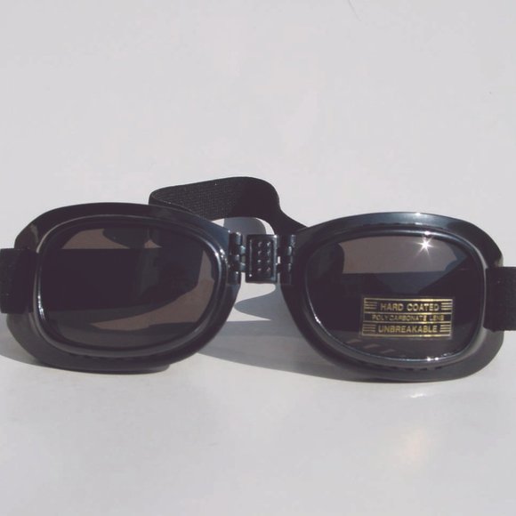 NWT Vintage Sports goggle for motorcycling, elastic straps protective eyewear - Picture 1 of 2